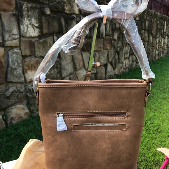 Montana West Concho Brown Crossbody - Picture 4 of 8